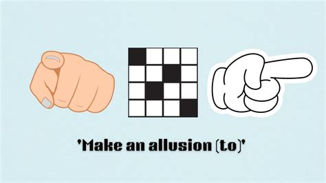 allusion crossword clue